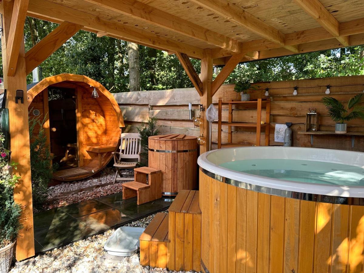 Chalet Harmony Prive Wellness Putten Exterior foto